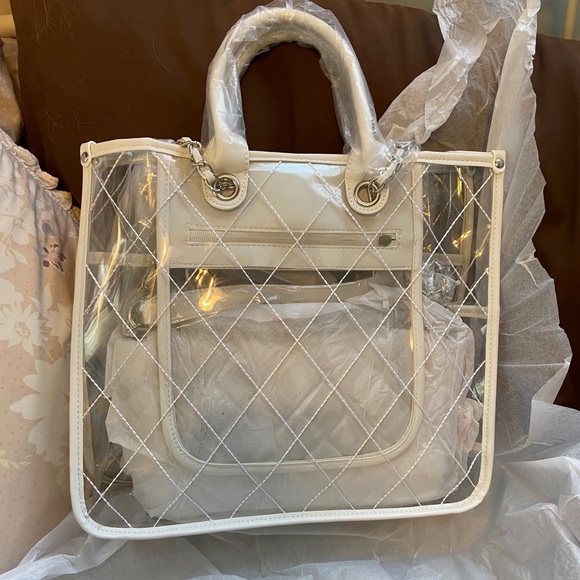 Steve Madden Clear Tote Bag | Poshmark